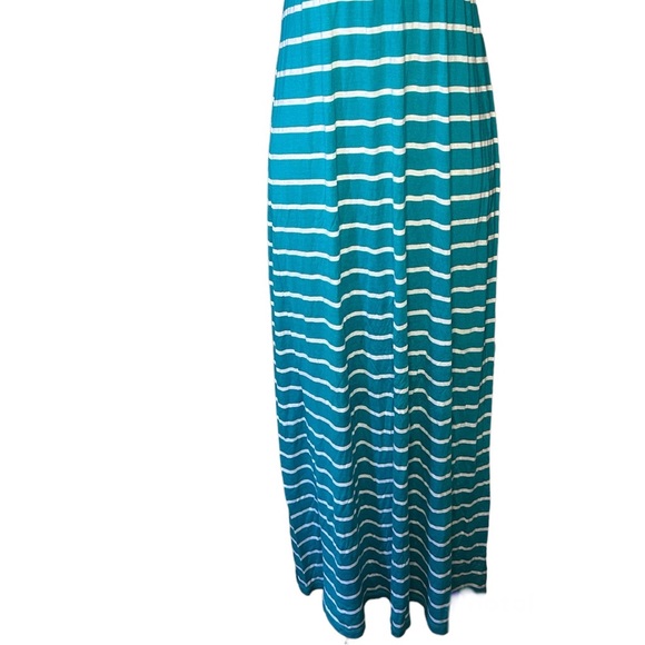 Papaya Tube Top Turquoise Dress Medium - Picture 4 of 6